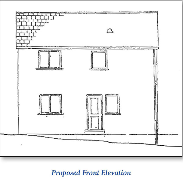 Lot: 98 - FREEHOLD LAND WITH PLANNING FOR DWELLING -